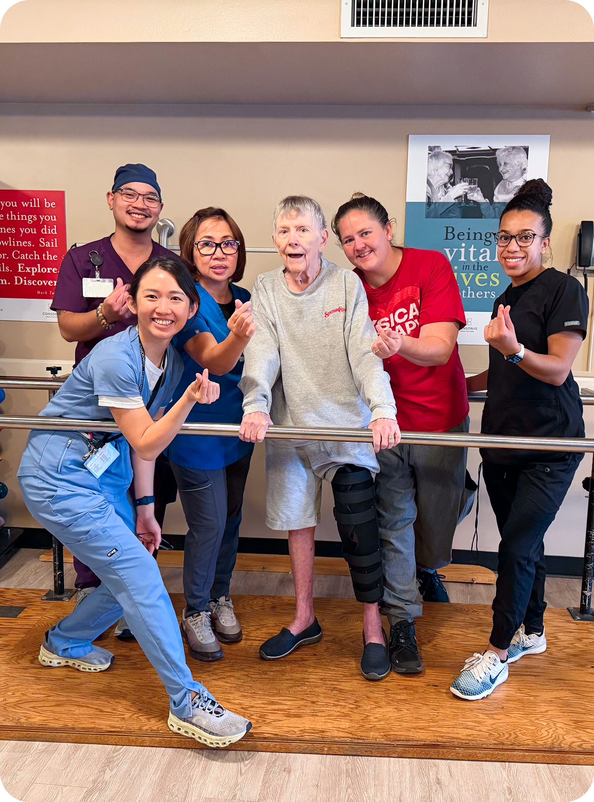Back Home Together: Betty’s Recovery After a Tibia Fracture