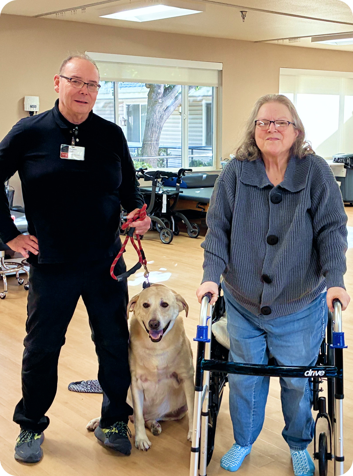 A Little Help From My Four-Legged Friend: Joyce Finds Her Balance